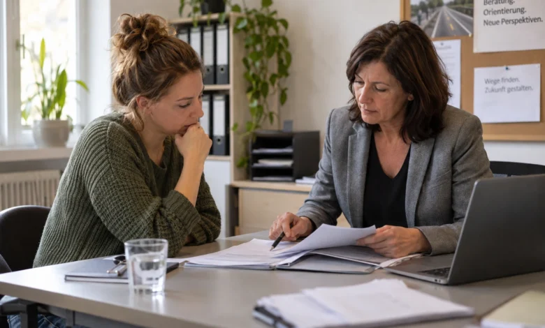 Prüfung und Besprechung von Unterlagen zu Ein Kredit den jeder bekommt