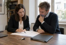 Prüfung und Besprechung von Unterlagen zu Grundschuldabtretung