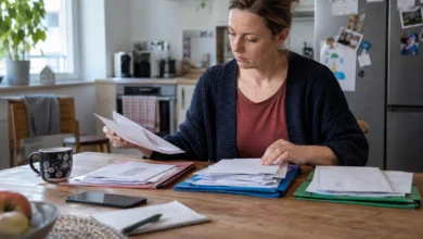 Prüfung und Besprechung von Unterlagen zu Privatinsolvenz
