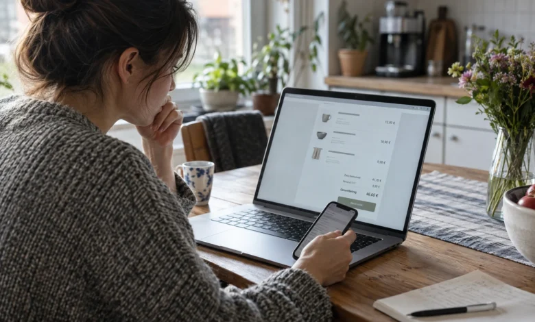 Prüfung und Besprechung von Unterlagen zu Sicher online bezahlen